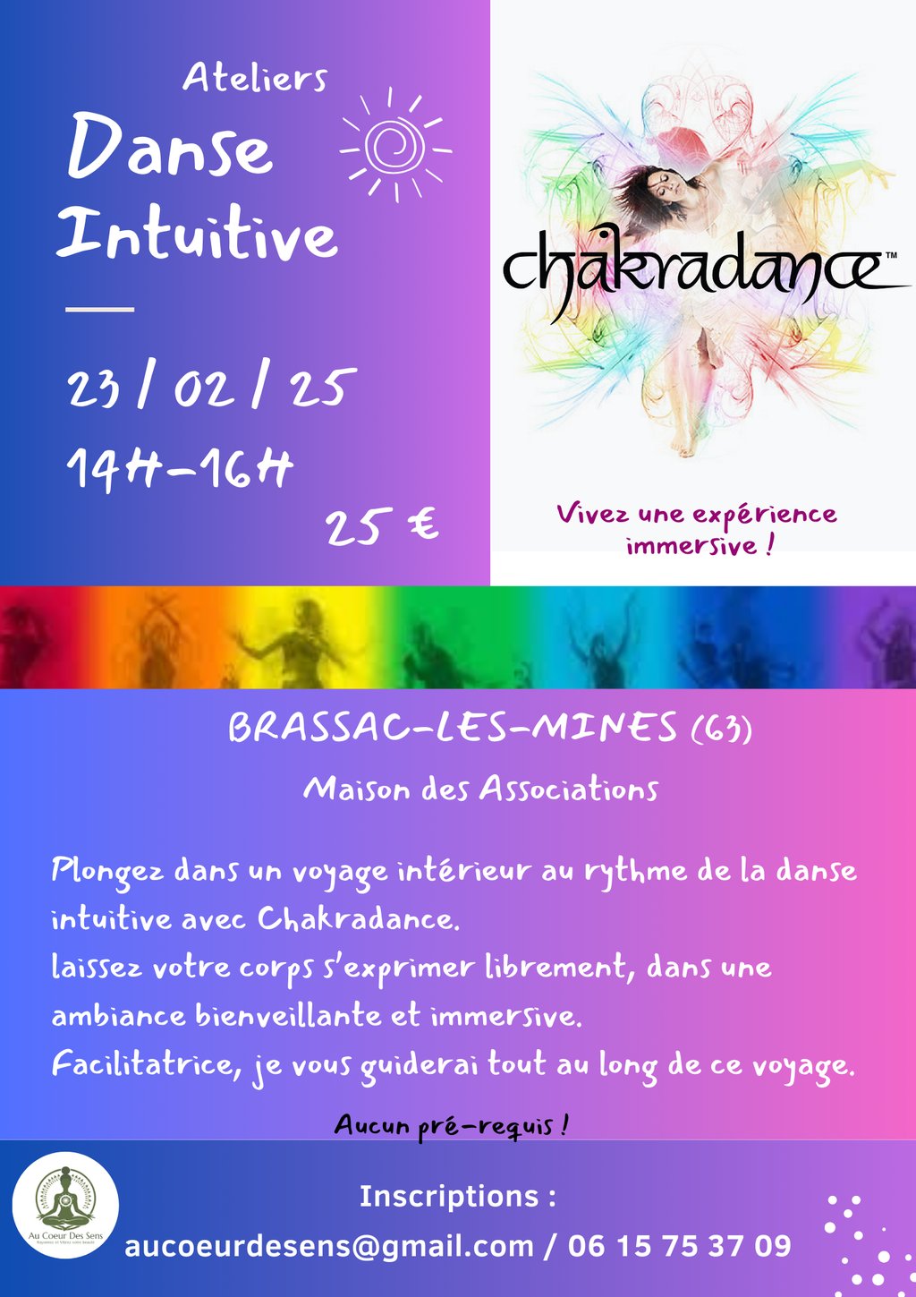 Atelier ChakraDance février 2025