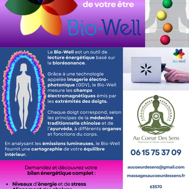 Biorésonance Bio-Well lecture énergétique